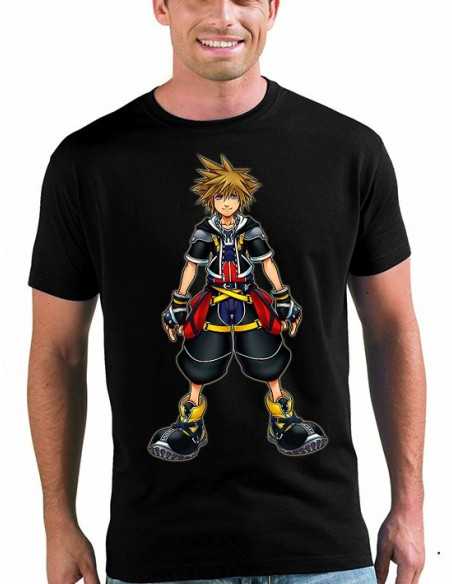 Camiseta Kingdom Hearts manga corta unisex - Sora Camiseta Kingdom Hearts manga corta unisex - Sora