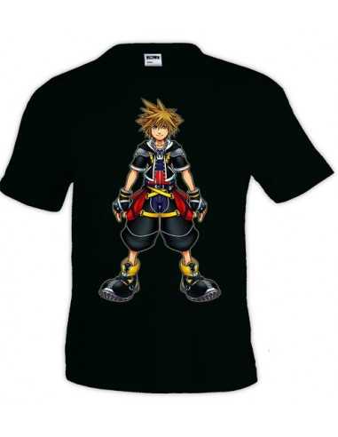 Camiseta Kingdom Hearts manga corta unisex - Sora Camiseta Kingdom Hearts manga corta unisex - Sora