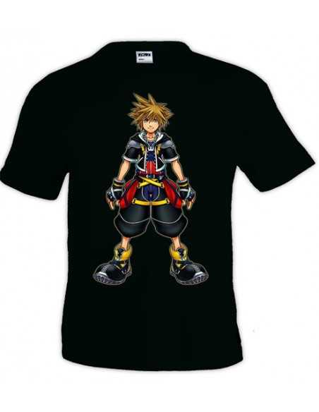 Camiseta Kingdom Hearts manga corta unisex - Sora Camiseta Kingdom Hearts manga corta unisex - Sora