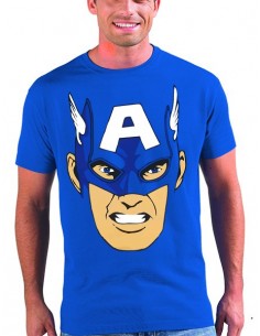 Camiseta Capitan América "Primer Vengador" manga corta