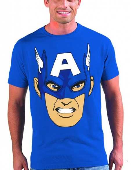 Camiseta Capitan América "Primer Vengador" manga corta Camiseta Capitan América "Primer Vengador" manga corta