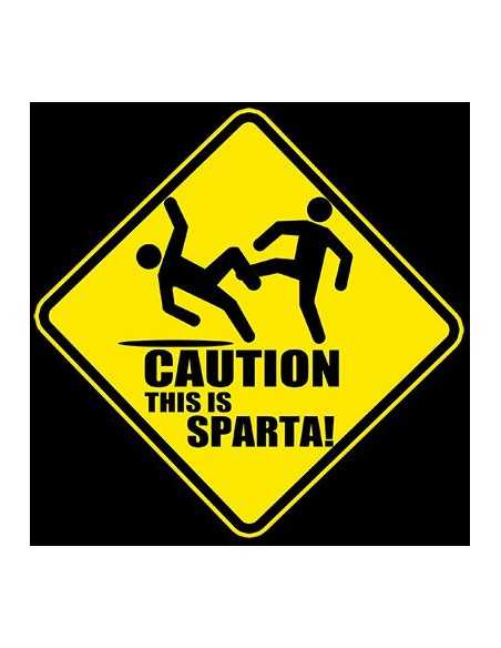 Camiseta 300 - Caution This is Sparta - Mxgames