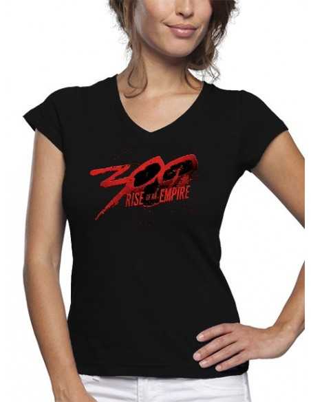 Camiseta 300 logo rise of an empire - de mujer