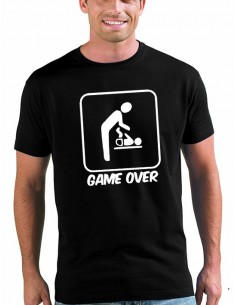 Camiseta día del padre diseño Game Over -Mx Games