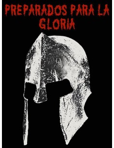 Camiseta 300 Casco Espartano Negra manga corta 2