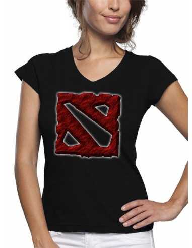 Camiseta Dota 2 de mujer diseño Dota-rock | Mx Games