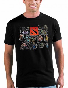 Camiseta Dota 2 diseño Dota mega war | Mx Games