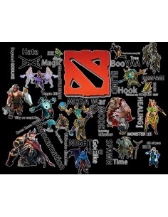 Camiseta Dota 2 diseño Dota mega war | Mx Games 2