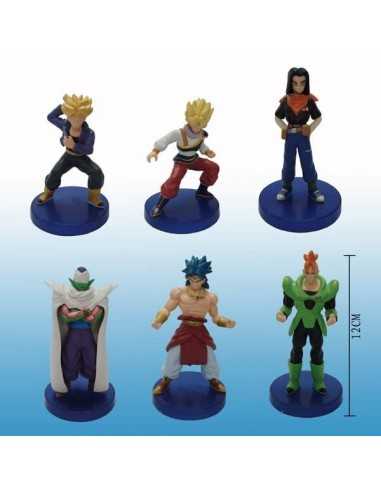 Figuras dragon ball 6 pcs pedestal azul - Gashapon mx games.es