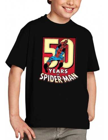 Camiseta spiderman 50 Aniversario