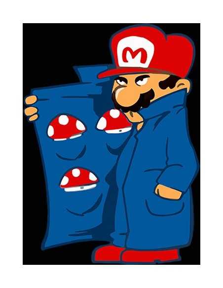 Camiseta Mario Bros Trapi 