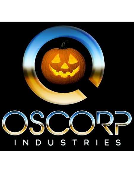 Camiseta Spiderman Oscorp Industries color negro unisex