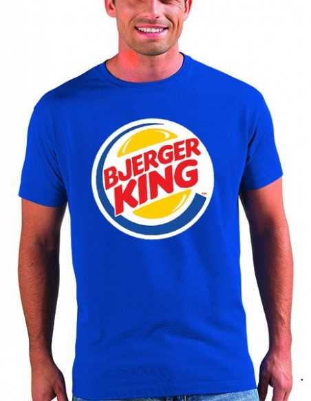 Camiseta League of legends Bjerger King de color azul unisex