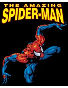 Camiseta Amazing Spiderman niño modelo "classic" color negro unisex 2