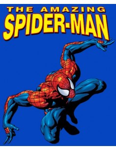 Camiseta Amazing Spiderman niño modelo "classic" color azul unisex 2