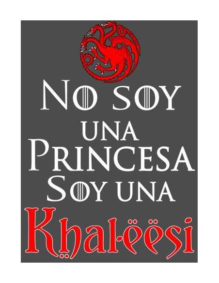 Camiseta Juego de Tronos diseño soy una khal-eesi de tirantes mujer