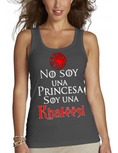 Camiseta Juego de Tronos diseño soy una khal-eesi de tirantes mujer
