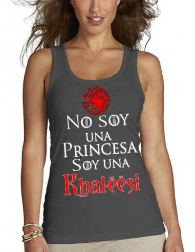 Camiseta Juego de Tronos diseño soy una khal-eesi de tirantes mujer