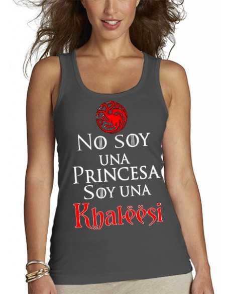 Camiseta Juego de Tronos diseño soy una khal-eesi de tirantes mujer
