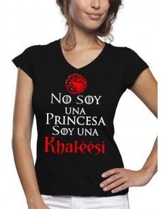 Camiseta Juego de Tronos diseño soy una khal-eesi manga corta mujer