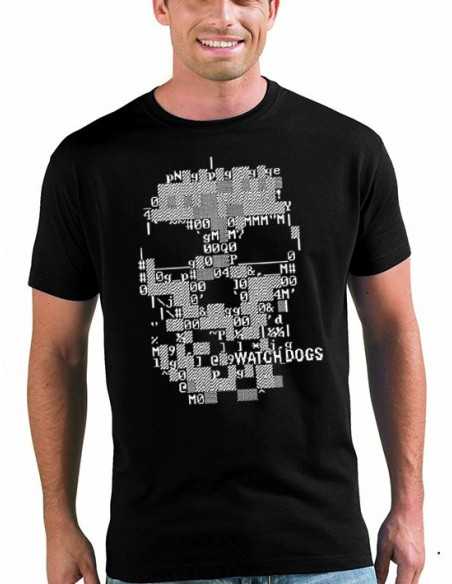Camiseta Watch Dogs "Skull" unisex