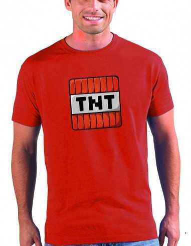 Camiseta minecraft TNT-1 uisex varios colores