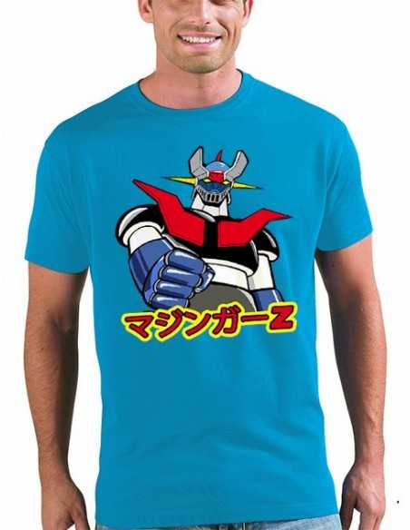 Camiseta Mazinger Z diseño "Japan logo" manga corta
