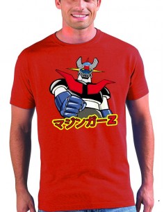 Camiseta Mazinger Z diseño "Japan logo" manga corta