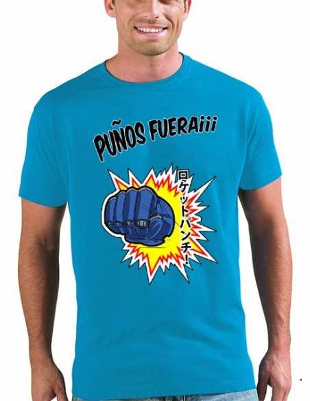 Camiseta Mazinger Z puños Fuera! manga corta Camiseta Mazinger Z puños Fuera! manga corta