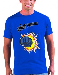 Camiseta Mazinger Z puños Fuera! manga corta