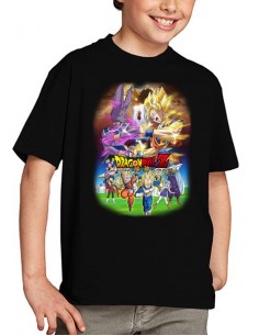 Camiseta Dragon Ball Z Battalla de los Dioses de niño 2