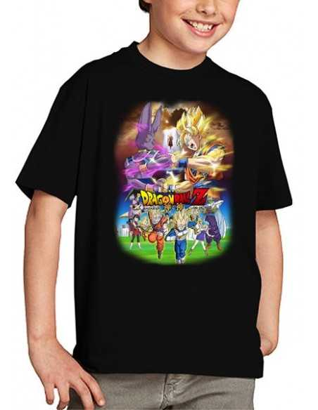 Camiseta Dragon Ball Z Battalla de los Dioses de niño