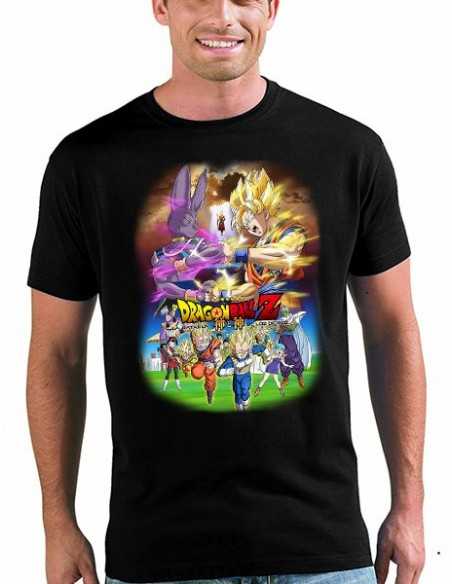 Camiseta Dragon Ball Z La Battalla de los Dioses
