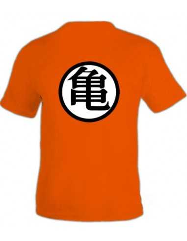 Camiseta Son Goku Dragon Ball - logo kame