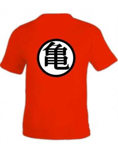 Camiseta Son Goku Dragon Ball - logo kame