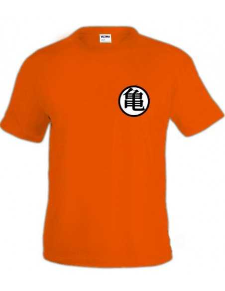 Camiseta Son Goku Dragon Ball - logo kame