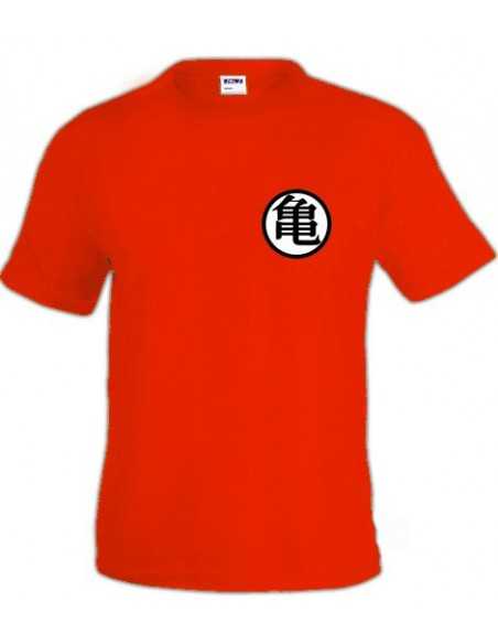 Camiseta Son Goku Dragon Ball - logo kame