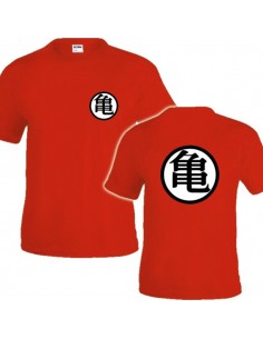 Camiseta Son Goku Dragon Ball - logo kame