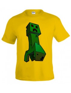 Camiseta Minecraft Art-creeper