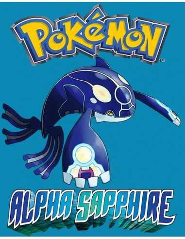 Camiseta Pokemon Alpha- Sapphire manga corta