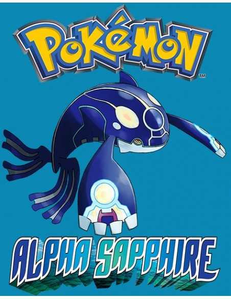 Camiseta Pokemon Alpha- Sapphire manga corta