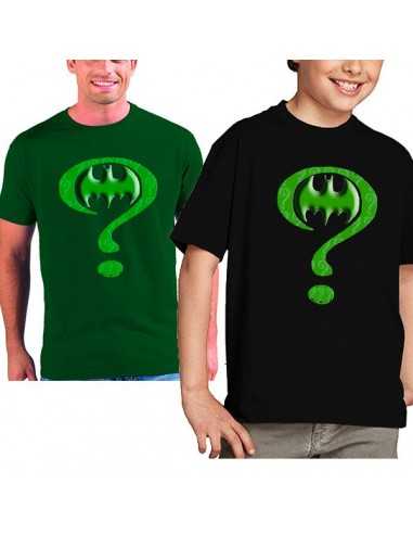 Camiseta Batman Enigma manga corta
