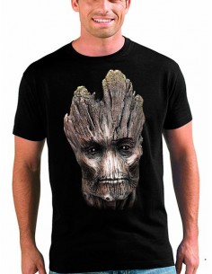 Camiseta "Guardianes de la galaxia" Groot Realista Realista