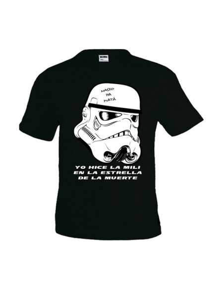 CAMISETA YO HICE LA MILI EN LA ESTRELLA DE LA MUERTE CAMISETA YO HICE LA MILI EN LA ESTRELLA DE LA MUERTE