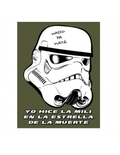 CAMISETA YO HICE LA MILI EN LA ESTRELLA DE LA MUERTE 2