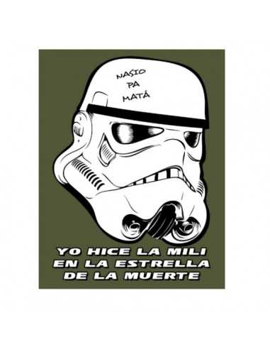 CAMISETA YO HICE LA MILI EN LA ESTRELLA DE LA MUERTE CAMISETA YO HICE LA MILI EN LA ESTRELLA DE LA MUERTE