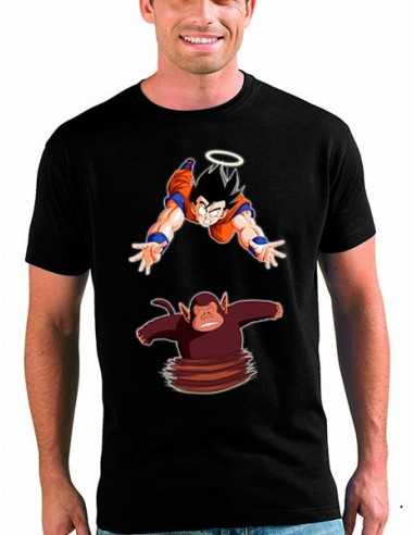 Camiseta Dragon Ball Z Goku Vs Mono Bubbles