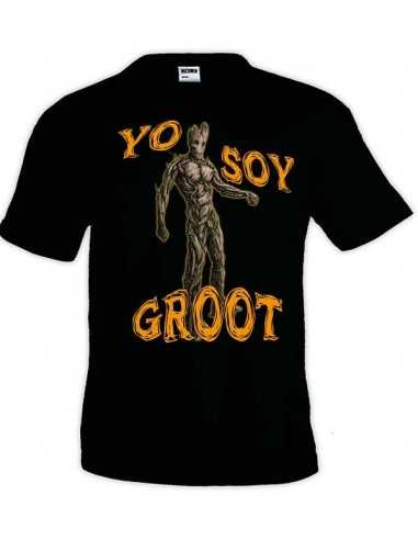 Camiseta Guardianes de la galaxia "Yo Soy Groot"