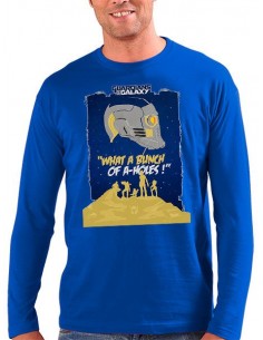 Camiseta Guardianes de la galaxia, poster,manga Larga