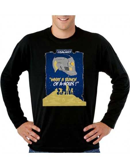 Camiseta Guardianes de la galaxia, poster,manga Larga